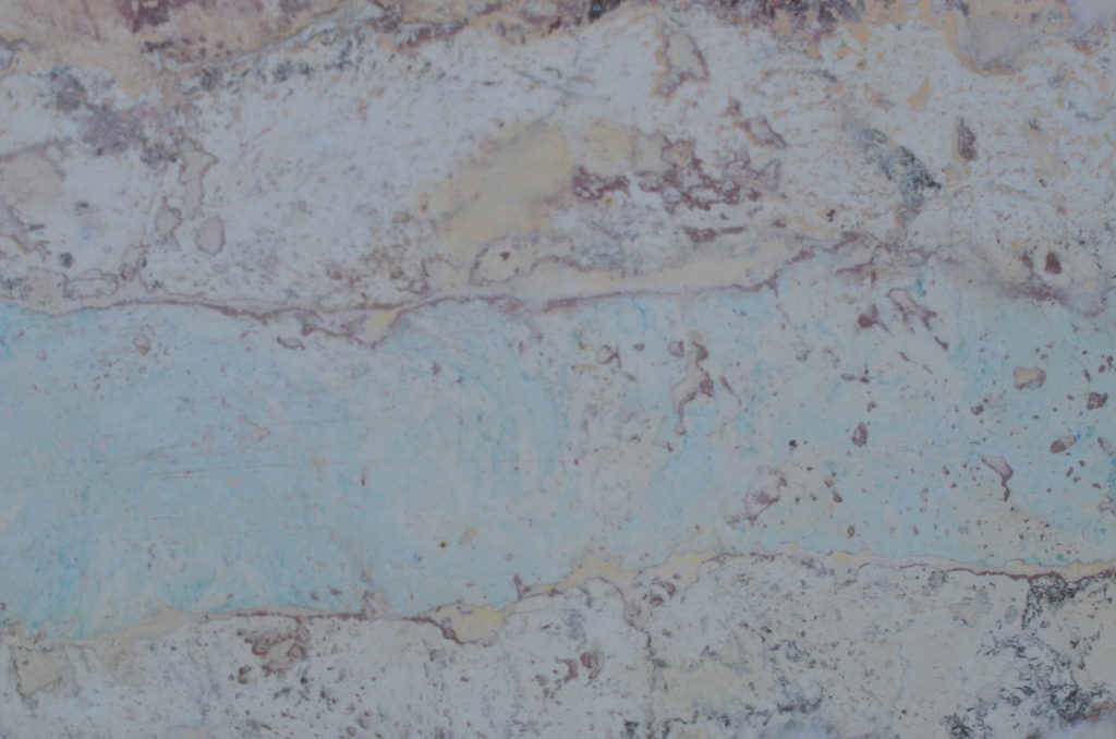 Composition minérale I détail de la ligne bleue